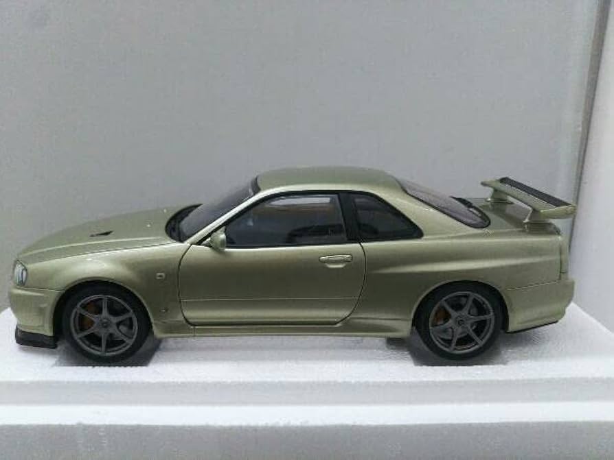 ミニカー AUTOart 1/18 GTR AUTOart 1/18 日産 スカイライン GT-R （R34） Vスペック II